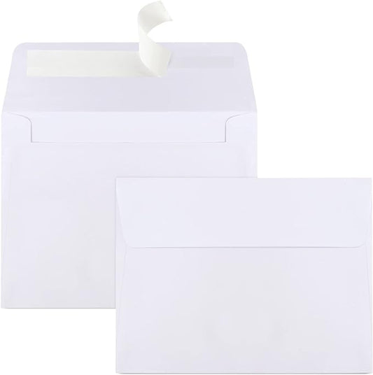 70 Packs Invitation Envelopes, A2 Envelopes White, Postcard Envelopes, Envelopes for 4.5x5.5 Cards, Envelopes for Invitations, Envelopes Self Seal for Photos RSVP, Greeting Cards