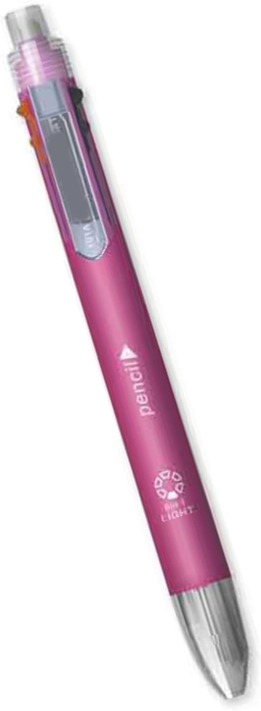 Multifunctional Mechanical Pencil 5 Color-in-1 Ballpoint Pen Retractable Multicolor Ballpoint For Student Teacher Erasable