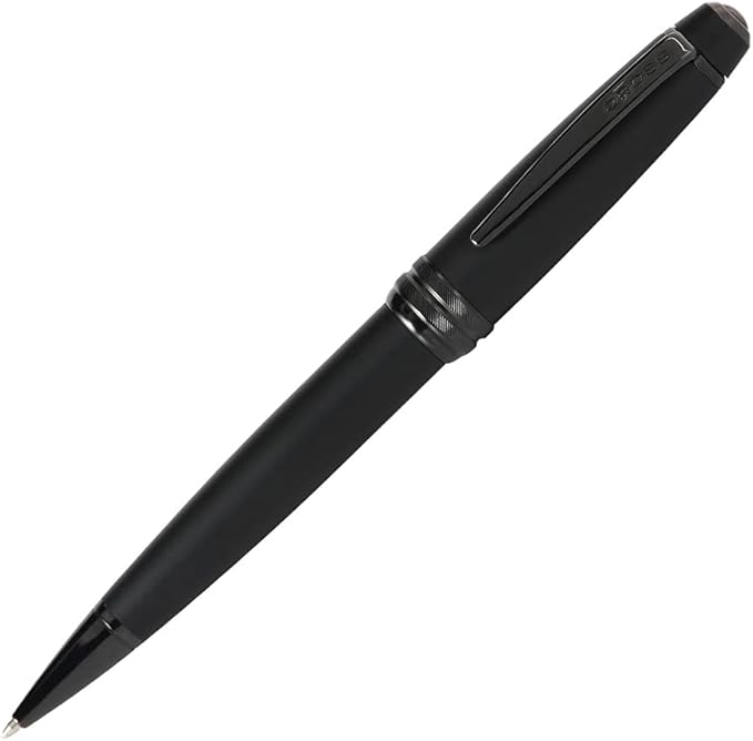 Cross Bailey Refillable Ballpoint Pen Presented in a Premium Gift Box - Medium Point, Black Ink, Matte Black