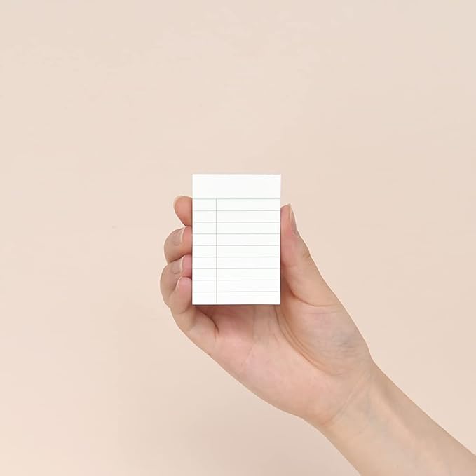 Monolike Basic Line Green Sticky-it - 6p Set Self-Adhesive Memo Pad 50 Sheets