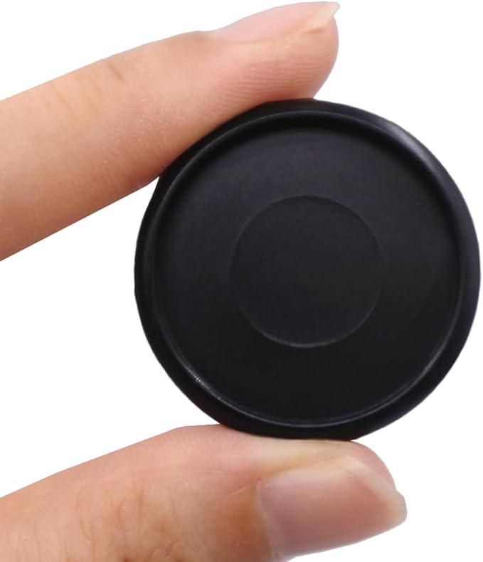 100pcs Discbound Notebook Discs DIY Planner Accessoriesfits for Tul,Levenger,Arc,Happy Planner,Talia(Black,1.26 inch/32mm)