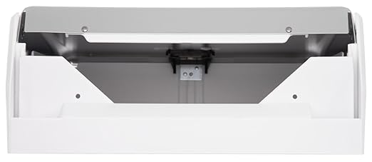 San Jamar True Fold Paper Towel Dispenser Holds Multifold/C-Fold Towels for Bathroom, Kitchens, and Restaurants, Metal and Plastic, 14.5 x 11.375 x 5 Inches, Chrome