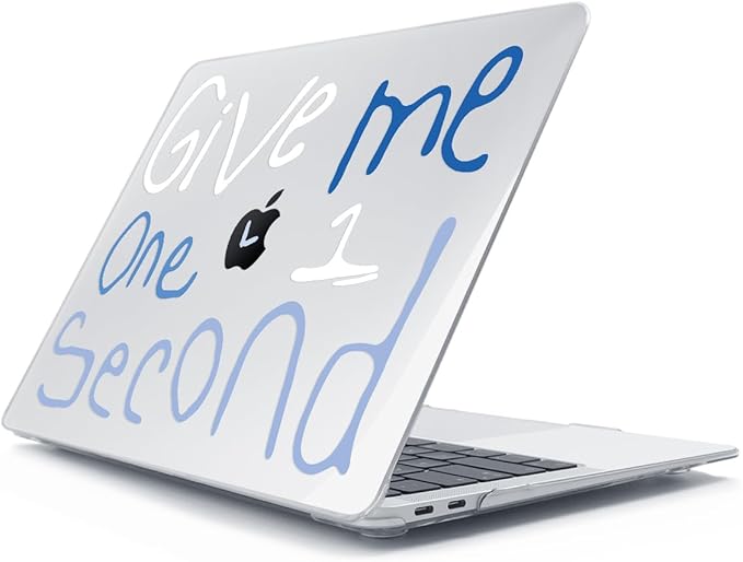 for MacBook Air 13 inch Case 2018 2019 2020 2021 2022 Release A2337 M1 A2179 A1932 Retina Display & Touch ID, Plastic Hard Shell Case +Keyboard Cover+Screen Protector+Webcam Cover, Words