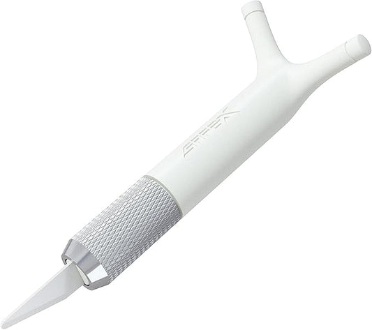 18mm Ceramic Crafting Exacto Knife & Craft Knife for Hobby Projects – Ergonomic Design with Safety Cap, Perfect for DIY Crafts, Scrapbooking & Handmade Journaling