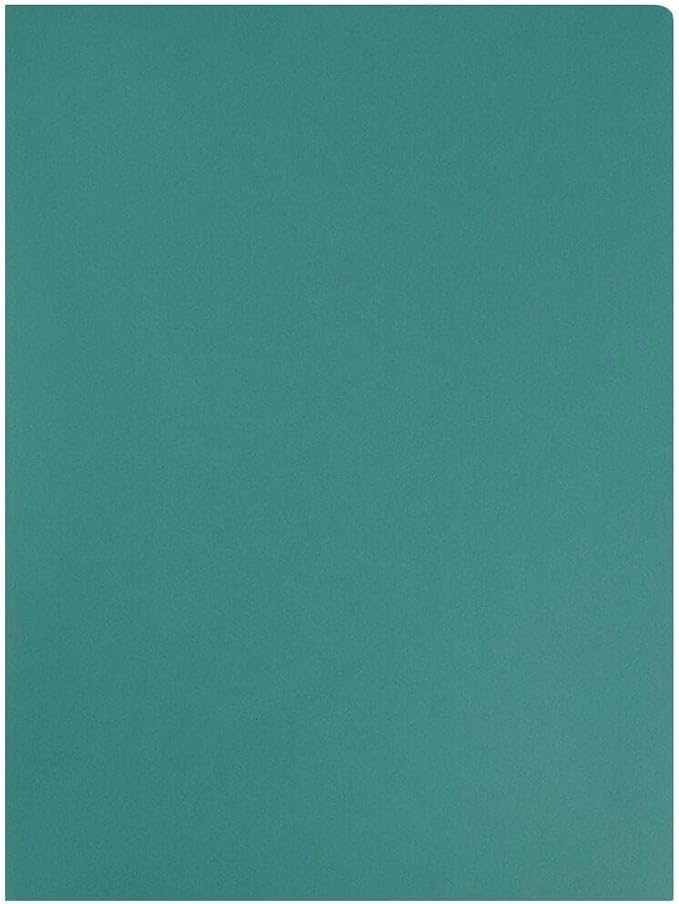 LUXPaper 9" x 12" Presentation Folders | Two Pocket | Teal | 100lb. Cover | 10 Qty