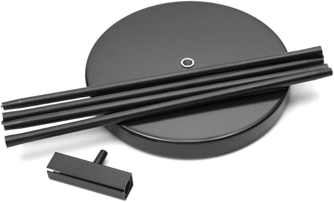 Trainers Warehouse Portable & Lightweight Pedestal Floor Stand Sign Holders for 8.5x11 signs - 4 ft. | Easy to set up, easy to move | Collapsible | Versatile (Medium)