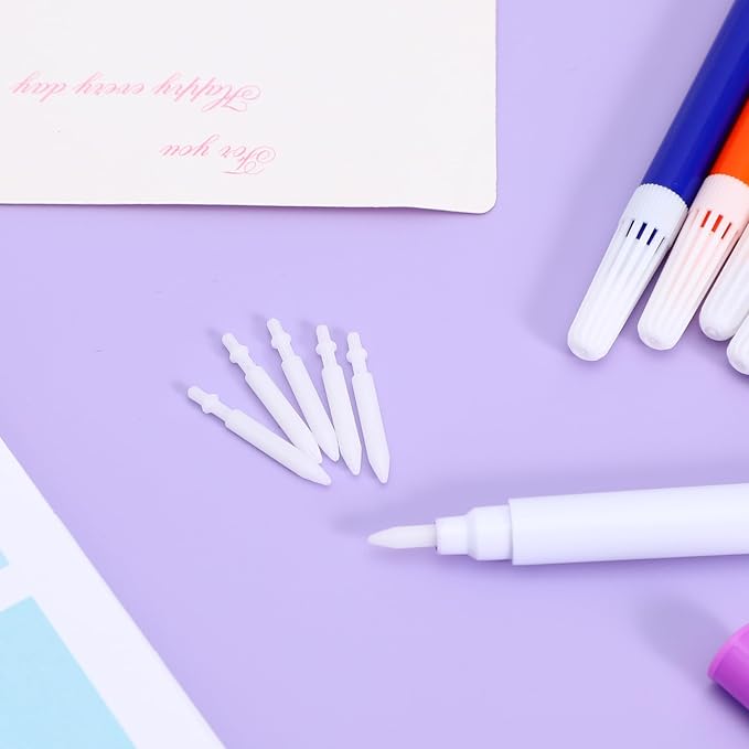 Marker Replacement Nibs 20pcs 0.7mm Marker Pen Tips Refillable Paint Pen Nibs for Acrylic Paint Marker