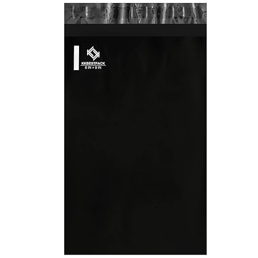 KKBESTPACK 6x9 200 PCS Poly Mailers Shipping Bags for Small Business – Self Sealing Package Envelopes
