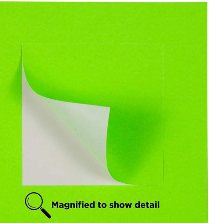 JAM PAPER Product & Container Labels - Square - 2 x 2 - Neon Green - 120/Pack