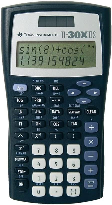 TI 30 XIIS Technical Scientific Calculator + WYNGS Protective Case Black