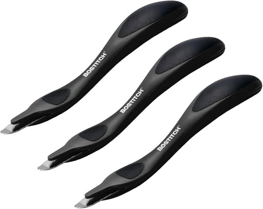 Bostitch Office Easy Staple Remover, Magnetic Tip, 3-Pack (40000M-BLK-3PK)