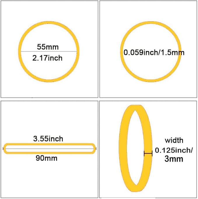 Rubber Bands Ball 2 Pack Size #32 About 300 Pcs Colors Elastic Band For Office School Home Strong Loop Office Supplies