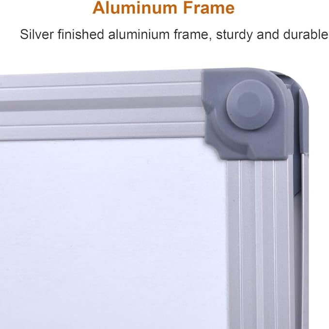 Premium 60"x 48" Magnetic Dry Erase Board with Aluminum Frame | Versatile Wall-Mounted Large Whiteboard with Pen Tray for Enhanced Office and Classroom Presentations & Collaborations