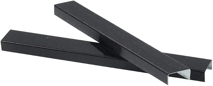 JAM PAPER Standard Size Colorful Staples - Jet Black - 5000/box