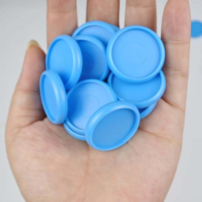 100pcs Discbound Notebook Discs DIY Planner Accessoriesfits for Tul,Levenger,Arc,Happy Planner,Talia(Blue,1.5inch/38mm)