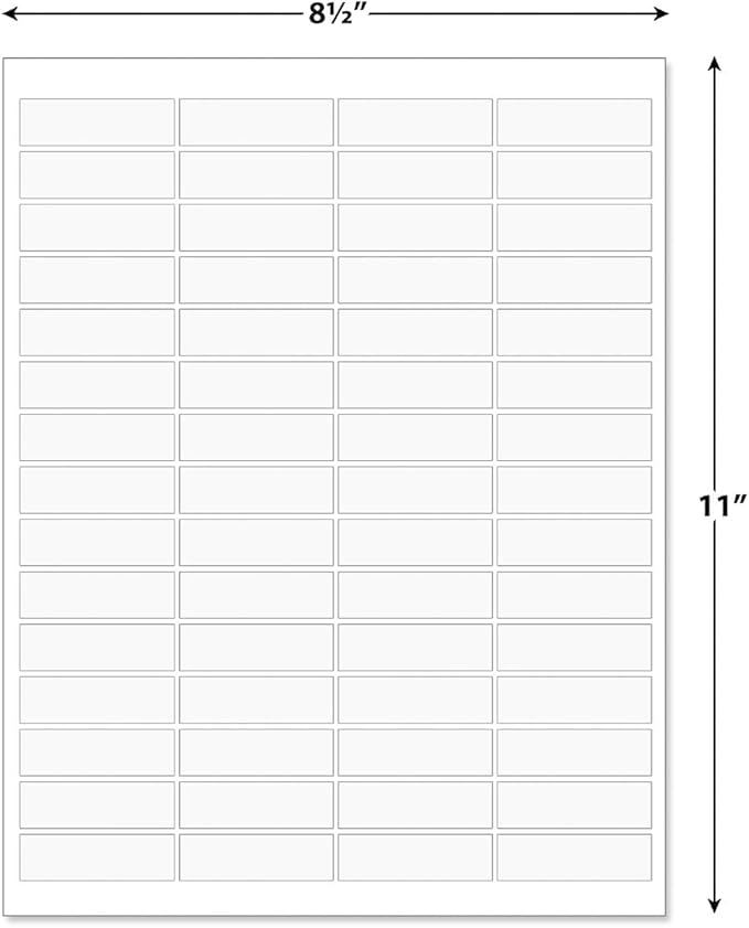 Sports Balls Small Return Address Labels (6 Designs) - Set of 240 2" x 5/8" Self-Adhesive, Baseball, Soccer, Basketball, Football, Hockey, Vollyball Flat-Sheet Labels