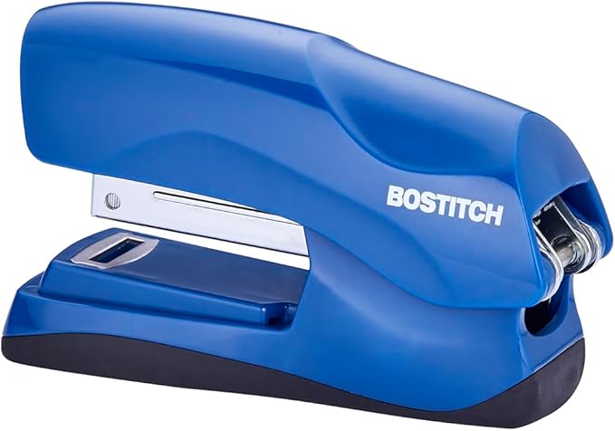 Bostitch Office Heavy Duty 40 Sheet Stapler with 1250 Staples & Claw Remover, Small Stapler Size, Fits into The Palm of Your Hand, Value Pack, Blue (B175-BLUE-VP)
