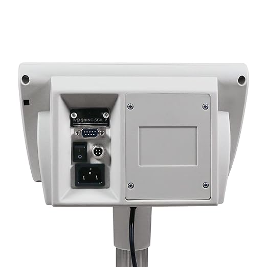 U.S. Solid Bench Scale 240 lb x 0.02 lb Stainless Steel Postal Package Shipping Scale Digital Bench Platform Balance with 16 inch x 20 inch Platform, Lb Kg