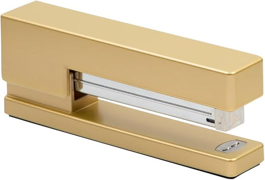 JAM PAPER Modern Desk Stapler - Gold - Sold Individually