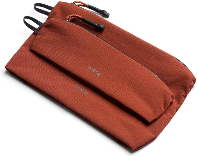 Bellroy Lite Pouch Duo (Lightweight Pencil case and Pouch) - Clay