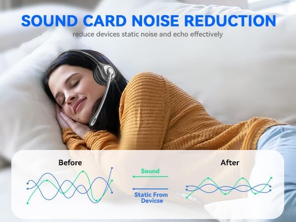 Phone Headset 2.5mm with Microphone, Noise Cancelling & Volume Controls, Telephone Headphone Compatible with Panasonic, Cisco, Polycom, Gigaset's 2.5mm Jack Phone Headset