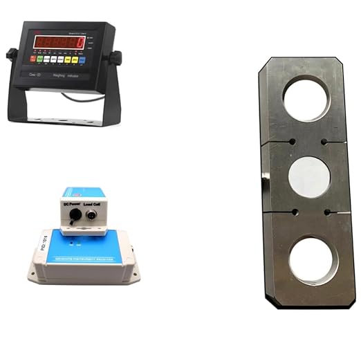 Liberty LS-927-W Wireless Tension Link Scale, Industrial Hanging Electronic Crane Scale, Heavy-Duty Weigh Load Cell | 100,000 lb x 50 lb LED