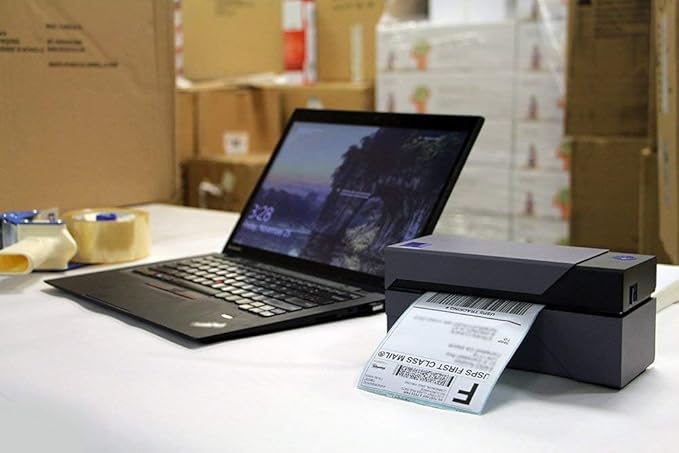 Rollo USB Shipping Label Printer - Commercial Grade 4x6 Thermal Label Printer for Shipping Packages - High Speed Custom Sticker Label Maker for Small Business - Supports Windows & Mac