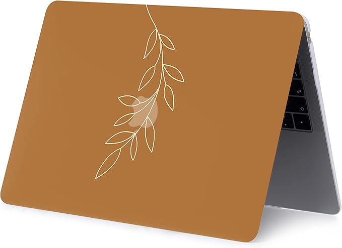 Bandless Case Compatible with MacBook Air 13 Retina 2018 2019 2020 Model A1932 A2179, Plastic Hard Shell Protective Cover & Keyboard Skin for inch Touch ID - Wheat A2337/A2179/A1932 (Air 2018-2020)