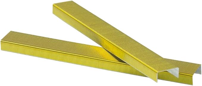 JAM PAPER Standard Size Colorful Staples - Golden Yellow - 5000/box