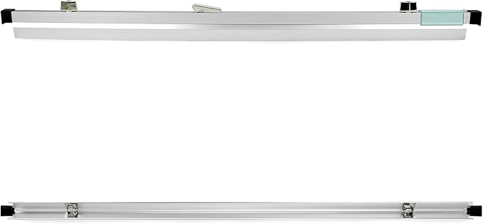 QWORK Blueprint File Hanging Clamps, 6 Pack 30" Blueprint Binding Strips, Large Document Storage and Organization for Poster, Plans & Drawings