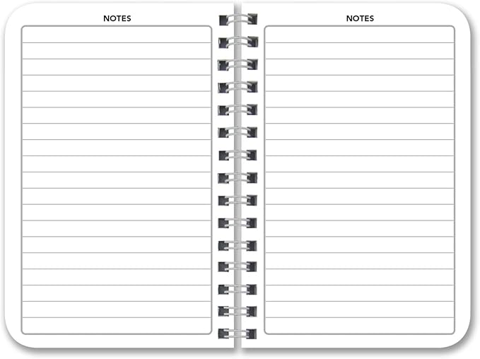 BookFactory Blood Pressure Log Book/Blood Pressure Monitoring Logbook/Personal Medical Tracking Notebook - 104 Pages, 3.5" x 5.5", Wire-O (LOG-104-M3CW-PP(Blood-Pressure))
