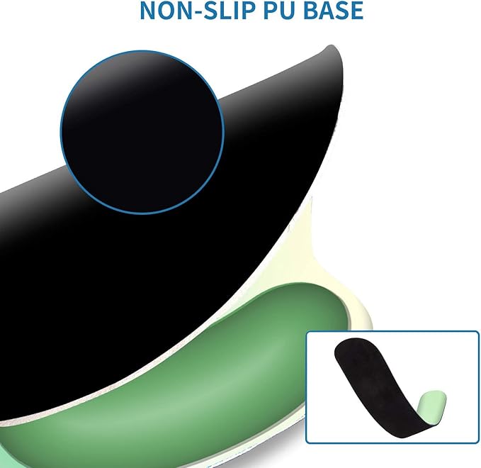 Ergonomic Keyboard Mouse Pad Wrist Rest Support Set for Laptop/Computer/Desktop,Memory Foam Hand Rest Wrist Cushion for Gaming/Office,Lightweight Comfortable & Pain Relief (Yellow Green)