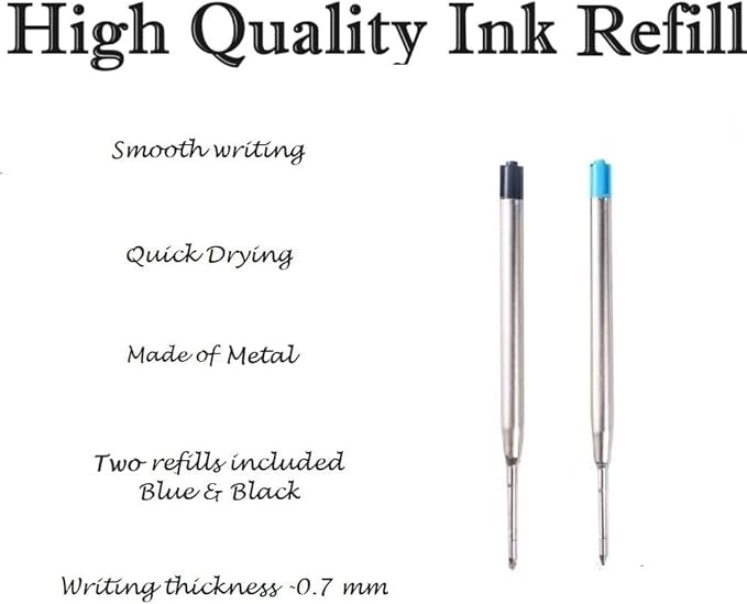 S&R Somit Fancy Pen For Men and Women With Gift Box - Valuable Luxury Pen for Business and Office, Executive Gift for Family & Friends - Special Engraving & Led Decorative Box (RED GOLD)