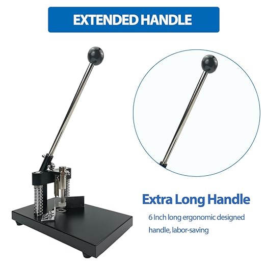 Corner Rounder Paper Punch Cutter,Heavy Duty 30mm/1.2” Thickness Round Corner Punch Commercial Card Cutter with R6mm R10mm Cutting Dies for Office Business