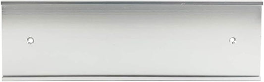 NapTags Nameplate Holder - Wall or Door - 10" x 3" (Silver, 5)