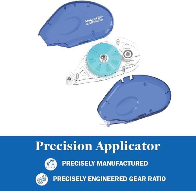 Double Sided Adhesive Tape for Crafts. Repositionable DOTS. (3 Pack)