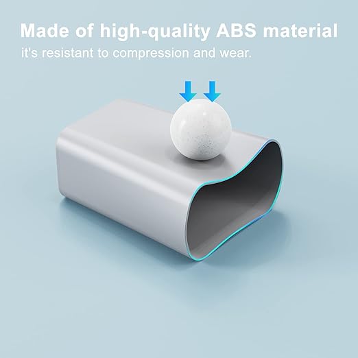 N. NETDOT 3 Pack Small Trash Can with lid, 3 Gallon Bathroom Trash Can,Garbage Can Slim Trash Bin Waste Basket for Bathroom,Kitchen,Bedroom,Living Room,Office,Laundry - Grey