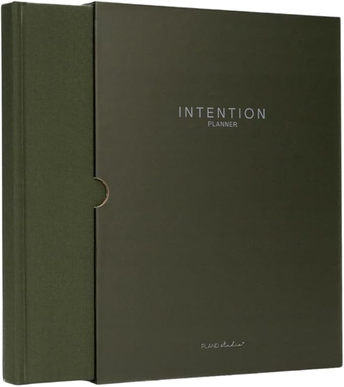 Pland Studio 90-Day Productivity Planner – Forest Sage Hardcover | Undated Daily Journal with Habit Tracker, Vision Board, and Focused Goal Setting for Entrepreneurs, Creatives & Busy Professionals