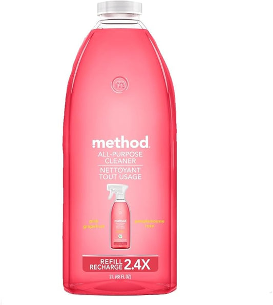 Method All-Purpose Cleaner Refill, Pink Grapefruit, 68 Fl Oz