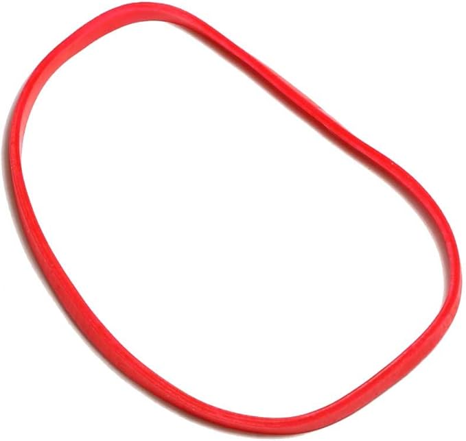 JAM PAPER Colorful Rubber Bands - Size 33 - Red Rubberbands - 100/Pack