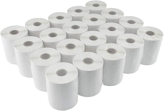 L LIKED 5000 4" x 6" Direct Thermal Shipping Labels with 250 Labels/Roll - Compatible with Zebra 2844 ZP-450 ZP-500 ZP-505, 20 Rolls
