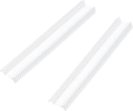 MECCANIXITY Standard Tagging Fasteners,Plastic Regular,Standard Label Gun Price Tagging Barbs for Garment Price Tag Label Tagging Barbs 10mm/0.39 Inch,Pack of 1000 Transparent