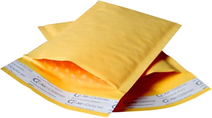 20/100/200/400/1000/2000/3000 pcs #2 8.5x12 Kraft Bubble Padded Envelopes Mailers Shipping Bags AirnDefense (2000)