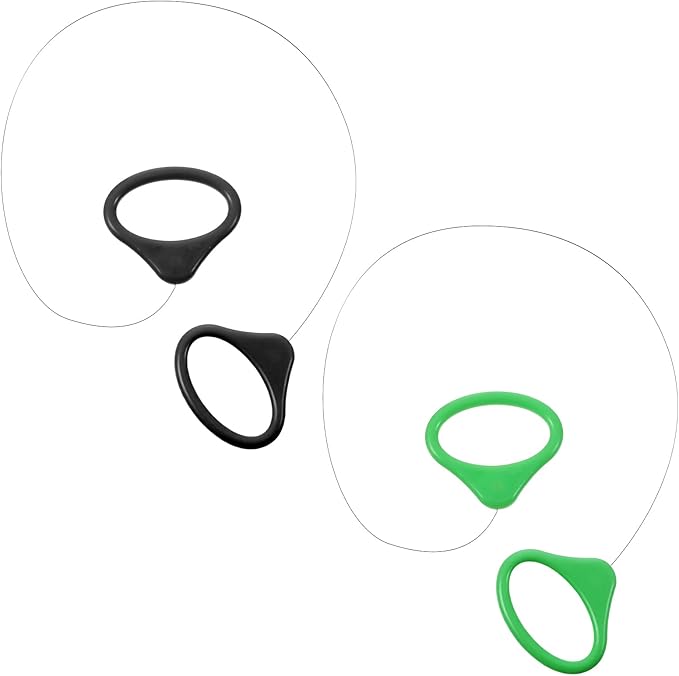 2 Pcs Pottery Wire Tool Clay Cutting Wire Handle Standard Clay Cutters Steel Wires Sculpting Tools for Green Black Pottery Wheel Artists Cut Off