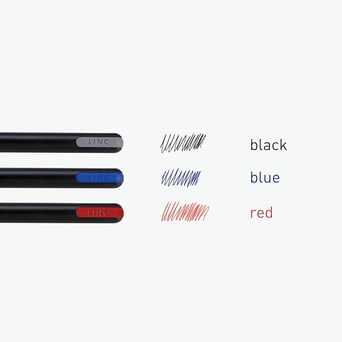 Pentonic Gel Pens, 24 Count, Assorted Colored Ink (12 Black, 8 Blue, 4 Red), 0.6 mm Fine Point, Smooth Writing For Journaling & Notetaking (1002354)