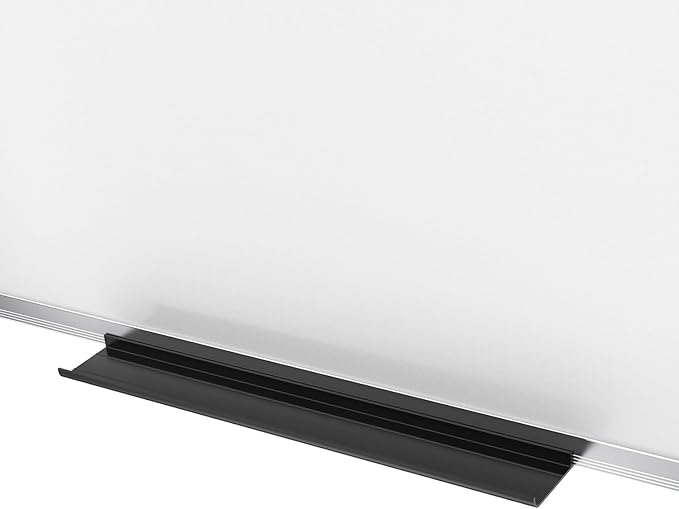 VIZ-PRO Dry Erase Board/Magnetic Whiteboard, 96 x 40 Inches, Large Wall Mounted Board for School Office and Home