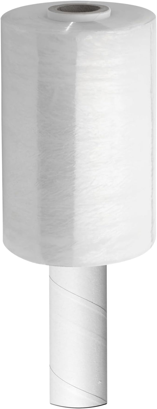 Shrink Wrap Roll for Moving | 80 Gauge 5" x 1000 FT Plastic Wraps for Packing | Clear Stretch Film for Pallets, Furniture, Boxes & Storage Protection - 1 Pack