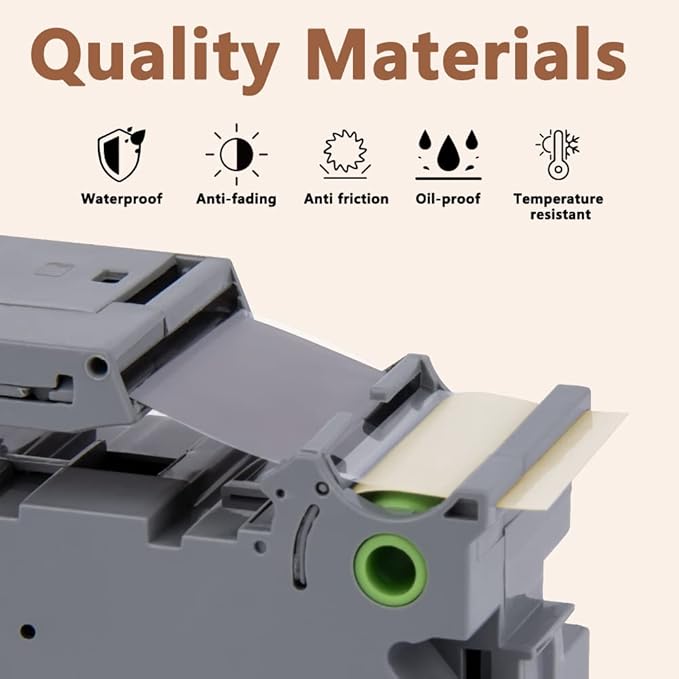 Hehua 24mm 0.94 Black on Gold Laminated Tape Compatible for Brother P-Touch TZe-851 TZe851 TZ-851 TZ851 Label Maker Tape for Ptouch PT D600 D610 P710BT, 1'' x 26.2ft, 3 Pack