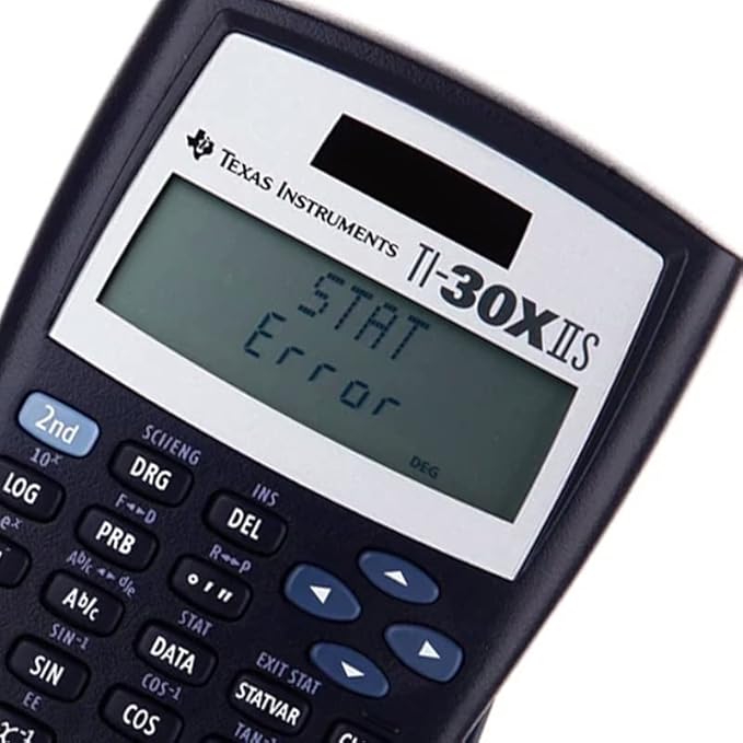 TI 30 XIIS Technical Scientific Calculator + WYNGS Protective Case Black