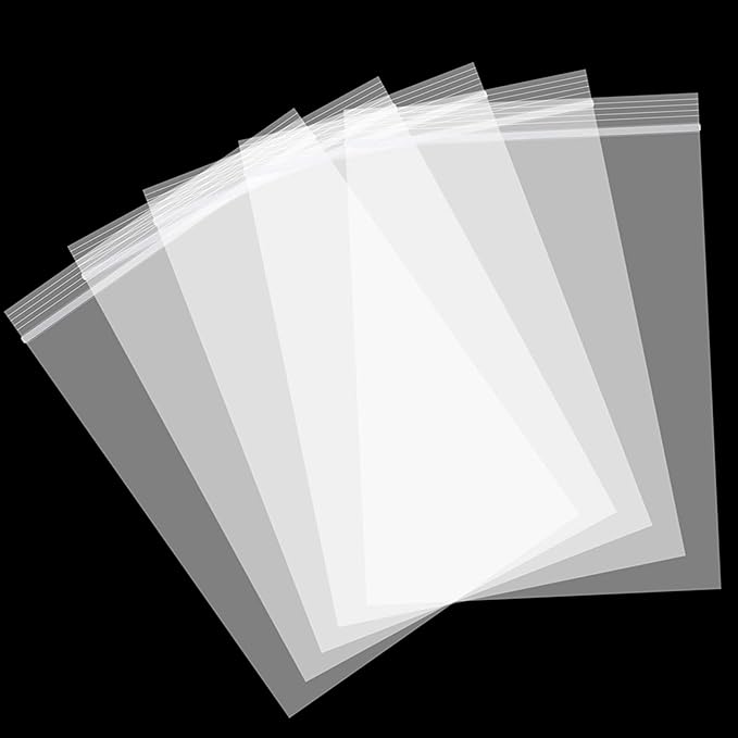 400pcs Plastic Bags, 3 x 4 inch 2 mil Jewelry Bags, Clear Small Zip Bag, Resealable Zip Bag for Small Business, Storage, Candy